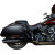 Седалка Predator - двойно ромбоидна с червени шевове - винил - FL DRAG SPECIALTIES 0802-1519 thumb