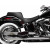 Седалка Predator III 2-Up - двойно ромбоидна - сребърна нишка - FL DRAG SPECIALTIES 4689C thumb