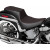 Седалка Predator III 2-Up - двойно диамантена - червен конец - FL DRAG SPECIALTIES 4689D thumb