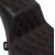 Седалка Predator III 2-Up - двойно диамантена - червен конец - FL DRAG SPECIALTIES 4689D thumb