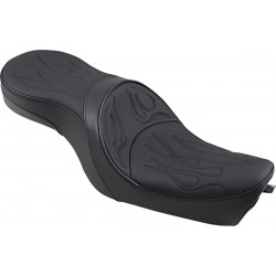 Седалка low-profile touring rear 2-up vinyl black DRAG SPECIALTIES 0804-0260