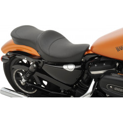 Седалка с нисък профил double bucket гладка черна DRAG SPECIALTIES 0804-0604
