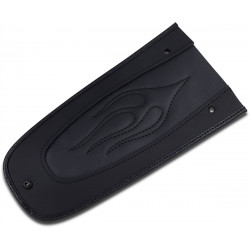 Протектор за калник FENDER SKINS заден с пламъчен шев винил черен DRAG SPECIALTIES 1405-0140 Протектор за калник FENDER SKINS заден с пламъчен шев винил черен DRAG SPECIALTIES 1405-0140