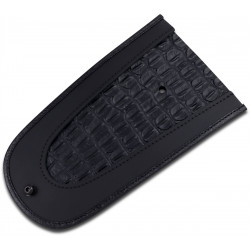 Протектор за калник fender skins заден gator leather черен DRAG SPECIALTIES 1405-0142