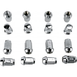 Гайка за джанта 12MM X 1.25MM 16 бр. стандартен полиран хром ДРУГИ 952-96K