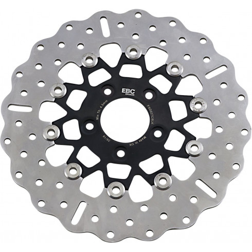 Преден спирачен диск EBC 10BUTTON FRT BK FSD027CBLK Преден спирачен диск EBC 10BUTTON FRT BK FSD027CBLK