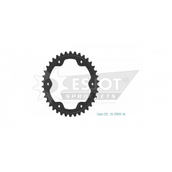 Заден зъбен венец 38T 525 ESJOT  50-29050-38