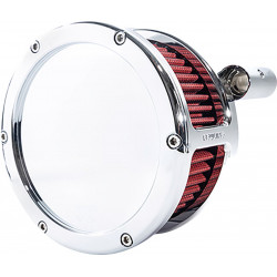 Въздушен филтър BA solid cover chrome/red TC,08-17 TOUR FEULING PARTS 5457 Въздушен филтър BA solid cover chrome/red TC,08-17 TOUR FEULING PARTS 5457