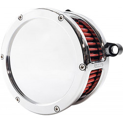 Въздушен филтър BA solid cover chrome/red M8 VVT FEULING PARTS 5477 Въздушен филтър BA solid cover chrome/red M8 VVT FEULING PARTS 5477