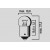 Крушка 12V 21W BA15S кръгла глобус 10PK ДРУГИ 4071 thumb