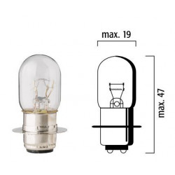 Крушка 12V 25/25W P15D-25-1 10PK ДРУГИ 1251