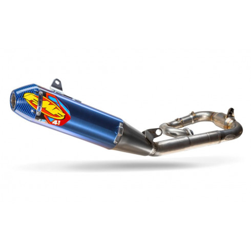 Изпускателна система FACTORY 4.1 RCT MB FULL SYSTEM EXHAUST TITANIUM W/CARBON BLUE END CAP FMF 044487 Изпускателна система FACTORY 4.1 RCT MB FULL SYSTEM EXHAUST TITANIUM W/CARBON BLUE END CAP FMF 044487
