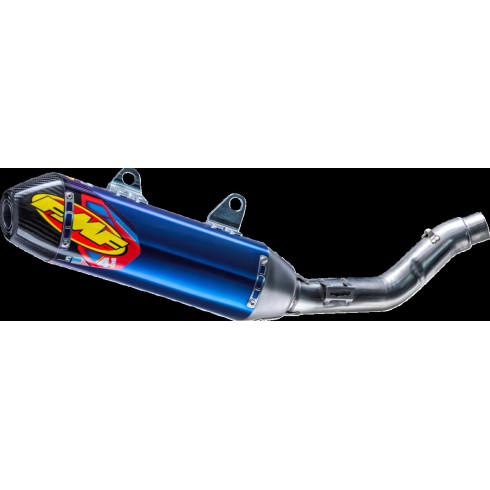 Глушител анодиран титан factory 4.1 RCT carbon cap KX450F FMF 042404 Глушител анодиран титан factory 4.1 RCT carbon cap KX450F FMF 042404