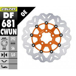 Спирачен диск плаващ wave GALFER DF681CWUN