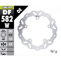 Спирачен диск fixed wave GALFER DF582W