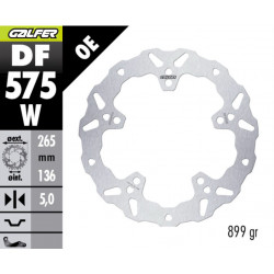 Спирачен диск fixed wave GALFER DF575W