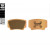 Спирачна накладка sintered ATV GALFER FD408G1397 Спирачна накладка sintered ATV GALFER FD408G1397 thumb