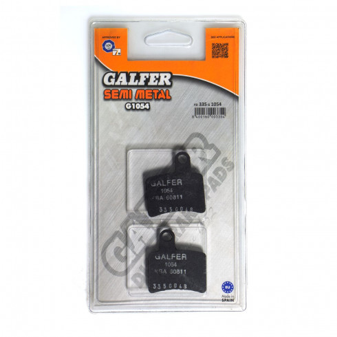 Спирачна накладка полу метална GALFER FD335G1054 Спирачна накладка полу метална GALFER FD335G1054