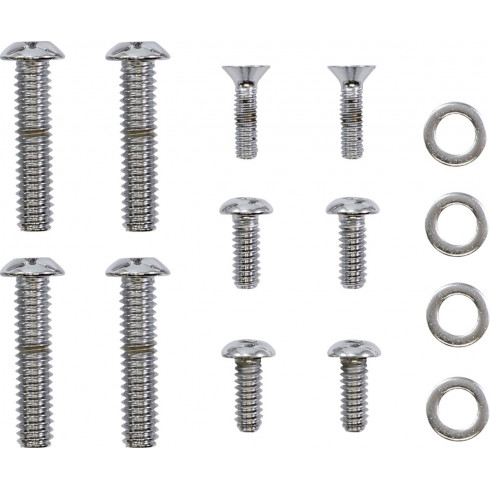 Комплект болтове за корпус на превключвател smooth steel custom replacement chrome natural ДРУГИ C-74-150B Комплект болтове за корпус на превключвател smooth steel custom replacement chrome natural ДРУГИ C-74-150B