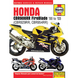Ръководство HAY CBR929/954 ДРУГИ 9780857338907