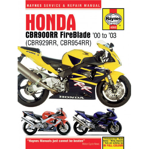Ръководство HAY CBR929/954 ДРУГИ 9780857338907 Ръководство HAY CBR929/954 ДРУГИ 9780857338907