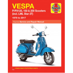 Ръководство за обслужване VESPA P/PX125 150&200 (78 ДРУГИ 9781785214356 Ръководство за обслужване VESPA P/PX125 150&200 (78 ДРУГИ 9781785214356