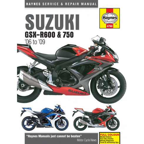 Ръководство за обслужване SUZUKI GSX R600 & 750 (06 ДРУГИ 9781785213540 Ръководство за обслужване SUZUKI GSX R600 & 750 (06 ДРУГИ 9781785213540