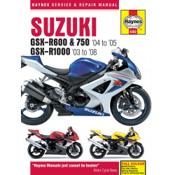 Ръководство за обслужване SUZUKI GSX-R6/750(04-05)R ДРУГИ 9781785213229 Ръководство за обслужване SUZUKI GSX-R6/750(04-05)R ДРУГИ 9781785213229