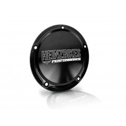 Капак на съединител DERBY TWIN CAM черен HEINZ BIKES HB-PDCTC