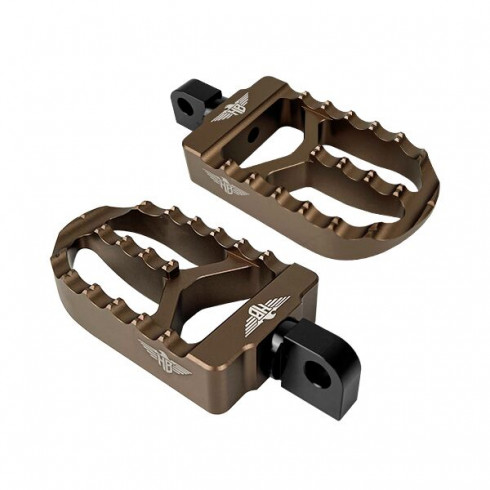 Стъпенки MX V2 FL/XL/FXD ST CO HEINZ BIKES HB-FPV2-MM-BRO Стъпенки MX V2 FL/XL/FXD ST CO HEINZ BIKES HB-FPV2-MM-BRO