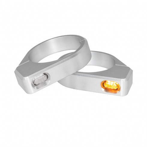 Мигач ZC-Line micro LED за монтаж на вилка, сребърен HEINZ BIKES HBZCM-41-S Мигач ZC-Line micro LED за монтаж на вилка, сребърен HEINZ BIKES HBZCM-41-S