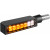 Мигач BLOKK-Line LED с позиционна светлина кехлибар/черен HEINZ BIKES HBBL-PL-1 thumb