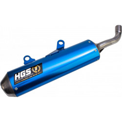 SsB MX заглушител овален алу син / стоманен край HGS XT-223-SSB SsB MX заглушител овален алу син / стоманен край HGS XT-223-SSB