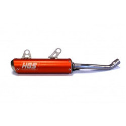 Sso mx заглушител alu orange / steel end cap HGS XT-818-SSO Sso mx заглушител alu orange / steel end cap HGS XT-818-SSO