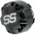 Централна капачка SS alloy 4/110 & 4/115 черна (продава се поотделно) ITP B110SS thumb