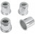 Централна капачка алуминиева DELTA STEEL 4/110 хром (кутия от 4) ITP SM1300BX thumb