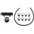 Комплект за маслен радиатор slimline JAGG 750-1200-0323 thumb