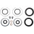 Комплект семеринги за вилка JAMES GASKETS JGI-45849-77 Комплект семеринги за вилка JAMES GASKETS JGI-45849-77 thumb