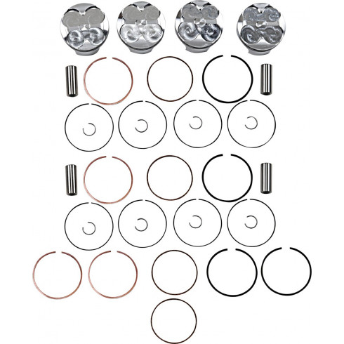 Бутален комплект PSTN KT ZX6R 03-06 STD JE PISTONS 247622 Бутален комплект PSTN KT ZX6R 03-06 STD JE PISTONS 247622
