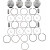 Бутален комплект PSTN KT YZF-R6 06-14 69MM JE PISTONS 262318 thumb