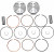 Бутален комплект PSTN KT SV650 99-10 83MM JE PISTONS 284698 Бутален комплект PSTN KT SV650 99-10 83MM JE PISTONS 284698 thumb