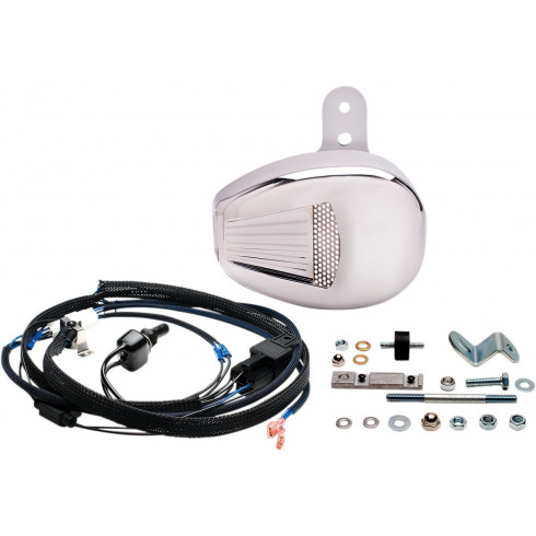 Комплект вентилатор за цилиндрова глава хром JIMS USA 5462 Комплект вентилатор за цилиндрова глава хром JIMS USA 5462