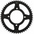 Задна резервна зъбчатка JTR1204.49 с 49 зъба, 520 стъпка, черна, C49 високо въглеродна стомана JT JTR1204.49 thumb