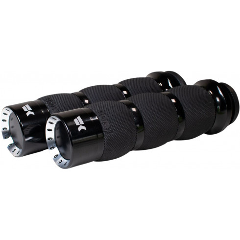 Черни ръкохватки Air Turbine за TBW KHROME WERKS 500130 Черни ръкохватки Air Turbine за TBW KHROME WERKS 500130