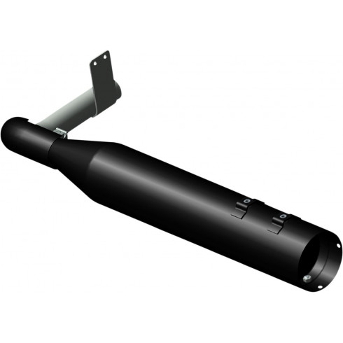 GHOST PIPE 09-UP FL BLK KHROME WERKS 200795 GHOST PIPE 09-UP FL BLK KHROME WERKS 200795