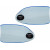 Предпазители за ръце Flare - '23-'25 Harley-Davidson - Blue Ice KLOCK WERKS KWS-01-0128-23 thumb