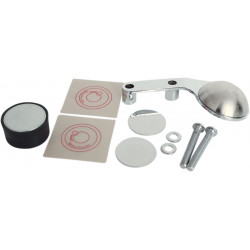 Стойка за устройство IOMOUNTS лява HARLEY хром KLOCK WERKS KWD-01-0380