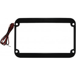 Рамка за регистрационен номер с осветление черна KLOCK WERKS KWS-01-0088-B