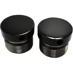 Капачки за вилка 39MM flush mount - черни LA CHOPPERS LA-7504-39B