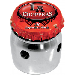 Капачка за бутилка top-choke knob cover chrome HD LA CHOPPERS LA-7608-01